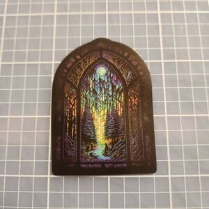 10 for $10 Sticker Stained Glass Gothic Witchy Beautiful Details
